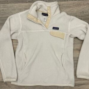 Patagonia Cream Fleece Jacket